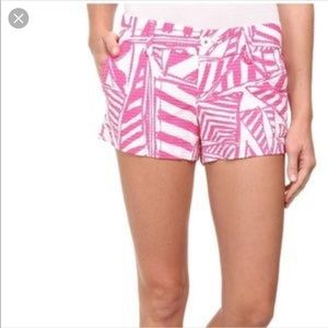 Lilly Pulitzer yacht sea Walsh shorts size 0